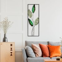 Tablou metalic Timeyi Multicolor 32x90 cm - 3