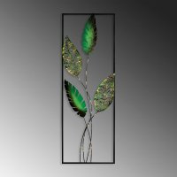 Tablou metalic Timeyi Multicolor 32x90 cm - 5