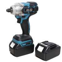 Masina de Insurubat cu Impact German Meister, cu 2 Acumulatori, 350Nm, 24V, 5Ah, Albastru - 1