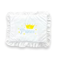 Perna slim cu volanas Prince alb - 1