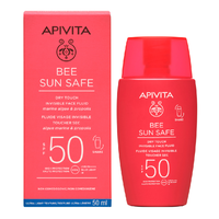 Fluid protectie solara fluida Invizibil SPF50 Bee Sun Safe, 50 ml, Apivita - 1