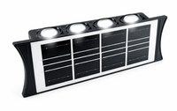 Lampa solara bidirectionala cu lumina SUS si JOS 8 LED - 1