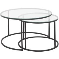 Set masuta de cafea sticla,Seria 710,Homs, 2 buc,0025 - 1