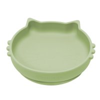 Bol din silicon AppeKids Kitty II Raw Green - 6