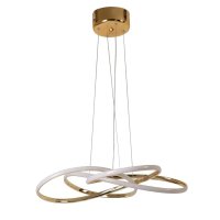 Lustra gold cu led,3 color lumina homs ro,lx,40024 - 1