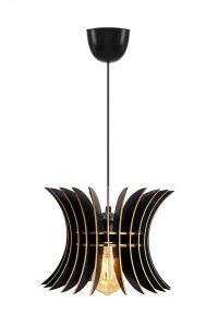 Lustra 149 Negru 20x20x60 cm - 3