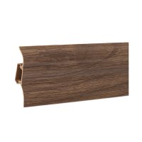 Plinta PVC Korner LP52 pentru Parchet Laminat, 2500 x 52 x 26 mm, Stejar Prestige - 1