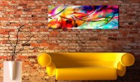 Tablou - Dance of the rainbow 135x45 cm - 2