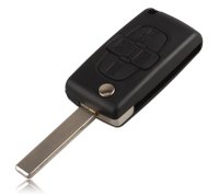 Carcasa cheie flip Techstar cu 4 butoane pentru Peugeot 1007 – model compatibil BRE2247 - 5