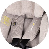 Scaun auto Chipolino Hypnotic Tiramisu I-Size 40-150 cm cu sistem Isofix, Top tether, Sezut rotativ - 2