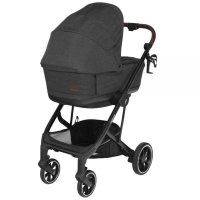 Carucior 2 in 1 Moss Onyx Skiddou negru - 2