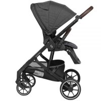 Carucior 2 in 1 Moss Onyx Skiddou negru - 5