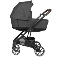Carucior 2 in 1 Moss Onyx Skiddou negru - 7
