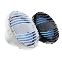 Difuzoare Marine Hertz HMX 8 LD / W / C, Alb / Negru, set coaxial 2 căi, 200mm, 100W RMS - 1