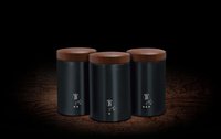 Set 3 Recipiente pentru Depozitare, ebony rosewood - 3