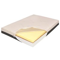 Saltea ortopedica Ortopedicus Memory Foam HD, cocos si bambus, 100x200 cm, 24 cm - 1