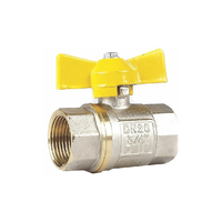 Robinet sfera gaz 1 inch cu filet interior - Economy Line - 1