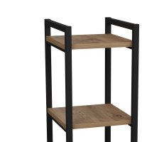 Raft de podea Black Metal Pako World Natural 33x28x70 cm - 4