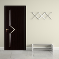 Usa de interior din lemn cu geam OP-106 2000/600 Wenge - Solutie eleganta pentru spatii moderne - 1