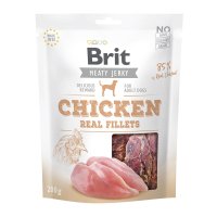 BRIT Jerky Chicken Fillets pentru Câini, Recompense Deshidratate cu Pui, 200g - 1