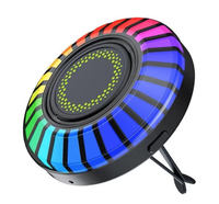 Odorizant auto D2 functie umidificator Led cu ritm muzical RGB Bluetooth - 1