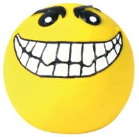 Jucarie Minge Smiley Latex 6 cm cu Sunet 35266 - 1