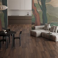 Parchet Laminat Wood Noyer Walnut 10mm AC4, Maro Inchis - Design Natural si Rezistent - 2