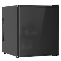 HOMCOM Mini Frigider 44 L - Frigider Compact cu Termostat Reglabil, 43 x 51 x 51,3 cm, Negru | Aosom Romania - 1