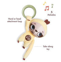 Jucarie muzicala Tiny Love David The Sloth Boho Chic - 2