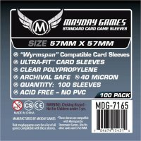 Mayday Wyrmspan 57x57mm Sleeve-uri Compatibile - 1