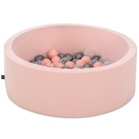 Piscina de bile Bubble Pops v14 Roz 85x85x30 cm - 1