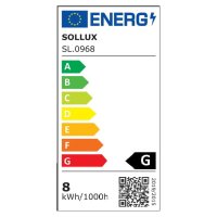 Bec Zarowka E27 3000K 620 lumeni 4.5x4.5x8.9 cm - 8