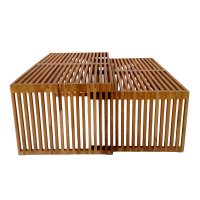 Set de 2 mese de gradina Tinnie Boho Pako World Natural 116x60x46 cm - 3