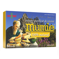 Extract purificat de rasina Mumie, 60 tablete, Damar - 1