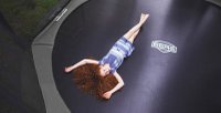Trambulina Berg Champion Regular Gri Level cu plasa Deluxe 430 - 5