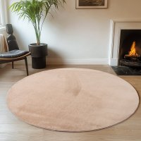 Covor Rotund Joy Bej 80x80 cm - Eleganta si Confort pentru Interior - 2