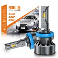 Set 2 becuri LED H11 V20 120W cu CANBUS - 12000 lumeni - 1