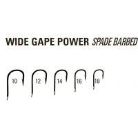 Carlige Mustad Wide Gape Match MU06, 10buc (Marime Carlige: Nr. 18) - 2