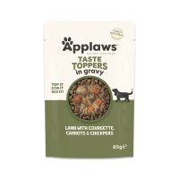 APPLAWS Taste Toppers cu Miel si Zucchini pentru Caini, Hrana Umeda Fara Cereale in Sos, 85 g, XS-XL - 1