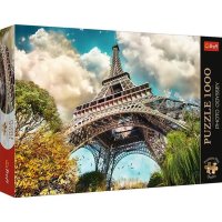 Puzzle Trefl Premium Plus Photo Odyssey - Turnul Eiffel din Paris, 1000 de piese - 1