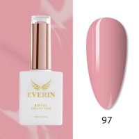 Oja Semipermanentă Everin Royal Collection 10 ml – 97 Soft Pink | Roz Pudrat Calduț - 1