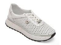 Pantofi GRYXX albi, 2191558, din piele naturala - 1