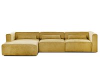 Colțar Extensibil 5 locuri ZANETTO, cu ladă de depozitare, 340x160x70 cm - 1