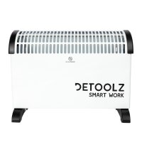 Convector electric Detoolz, 2KW, 3 trepte de putere, cu termostat reglabil - 1