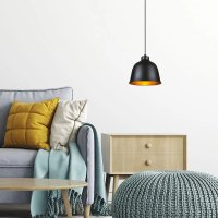 Pendul cu un glob negru-auriu homs ro11384 - 1