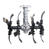 Cultivator pentru Motocoasa CAMPION CMP1571, 9T, Compatibil cu Tija de 28mm - 1