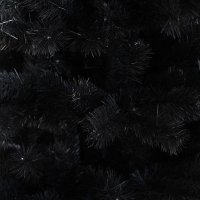 Brad artificial royal black 220 cm, coroana bogata, 14 niveluri, 89 ramuri, 536 ace, diametru 138 cm - 1