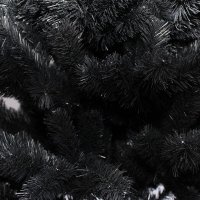 Brad artificial royal black 220 cm, coroana bogata, 14 niveluri, 89 ramuri, 536 ace, diametru 138 cm - 2