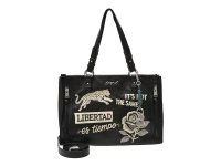 Geanta DESIGUAL WAXPA7 Neagra din Piele Ecologica - 1