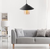 Lustra 204 Negru 55x25x25 cm - 1